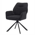 Actie! Eetkamerstoel Toronto | Grey | Van €159,-, Stof, Nieuw, Ophalen of Verzenden, Modern | comfort | luxe | robuust | Industrieel