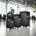 Kofferset met harde schaal Cleo 4-delig. met bagageweger - z, Verzenden, Nieuw