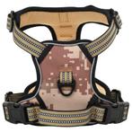 vidaXL Hondentuigje riem en halsband verstelbaar XL, Verzenden, Nieuw