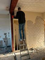Sloopwerk woning strippen, Sloopwerk buiten