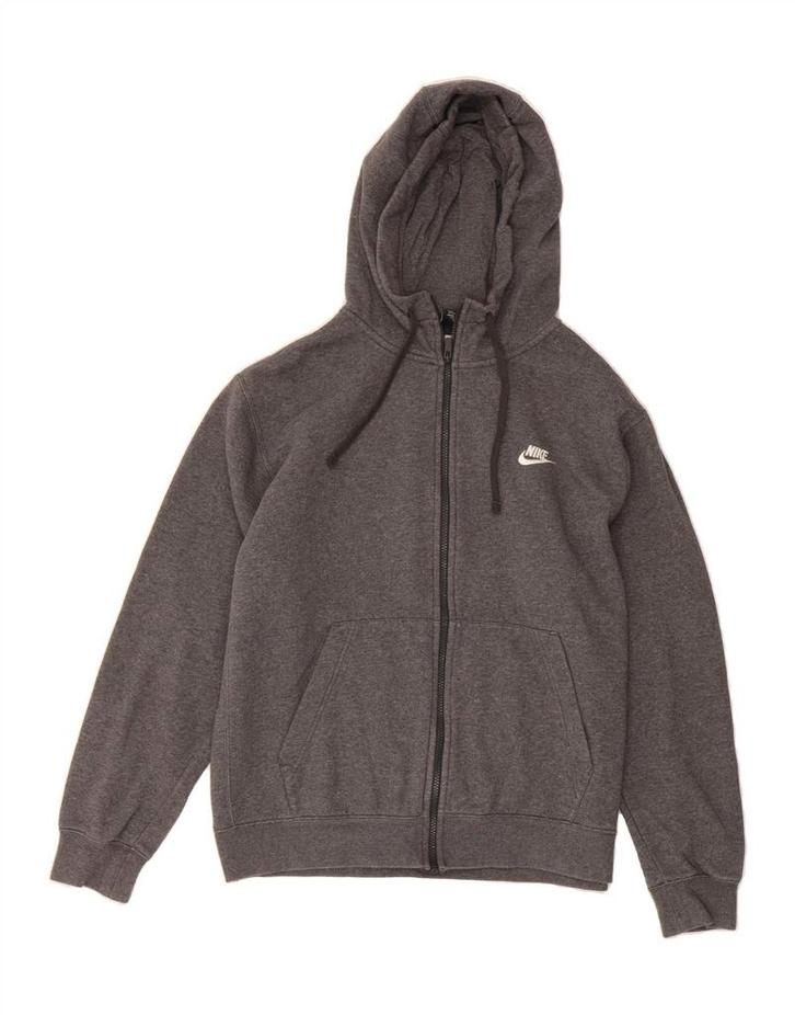NIKE Mens Zip Hoodie Sweater Large Grey Cotton, Kleding | Heren, Truien en Vesten, Verzenden