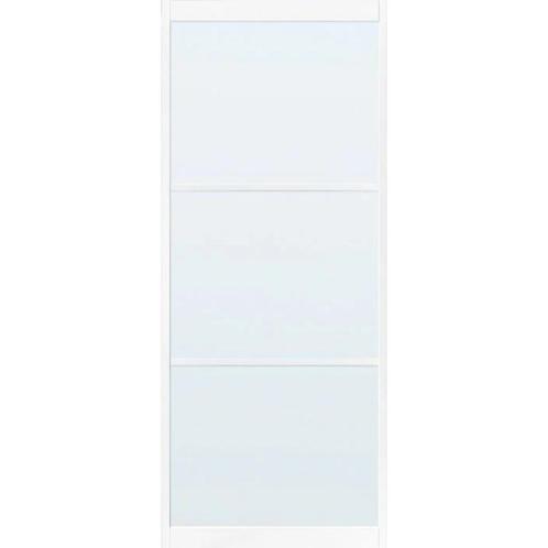 Skantrae binnendeur SSL 4203 93x231,5 (Stomp, Blankglas), Doe-het-zelf en Verbouw, Deuren en Horren, Nieuw, Glas, Hout, Binnendeur