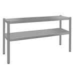 GGM Gastro | Bovenste plank ECO - 1600x370mm - met 2 etages, Verzenden, Nieuw in verpakking