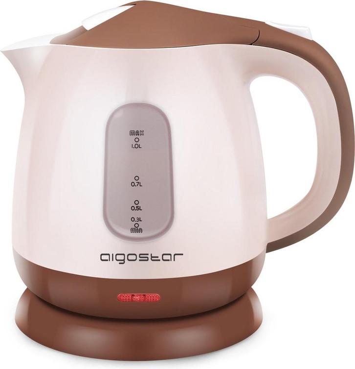 Waterkoker - Elektrisch - 1L - 1100W - Wit, Computers en Software, Printerbenodigdheden, Nieuw, Verzenden