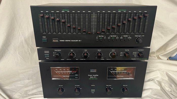 Sansui - Preamp CA-F1 - Equalizer S7 - Power Amplifier BA-F1, Audio, Tv en Foto, Radio's