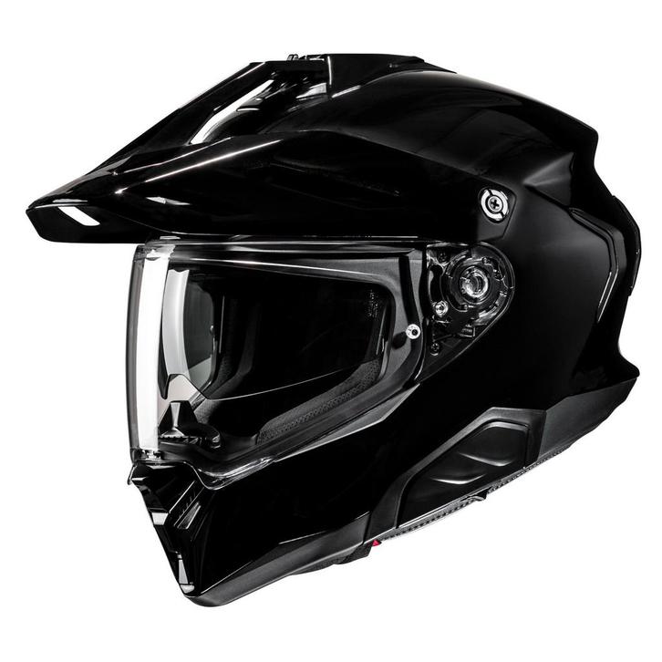 HJC RPHA 60 Solid Zwart Adventure Motorhelm, Motoren, Kleding | Motorhelmen, XXL, Nieuw met kaartje, HJC, Offroadhelm, Verzenden
