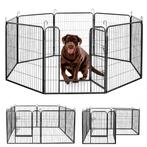 IvoQ Hondenren – Puppyren 8 Panelen 80x80 cm – Voor Binnen &, Verzenden, Nieuw