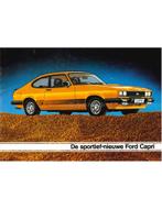 1978 FORD CAPRI BROCHURE NEDERLANDS, Boeken, Auto's | Folders en Tijdschriften, Nieuw, Author, Ford