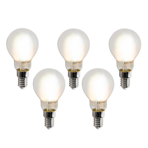 Set van 5 Smart E14  LED lampen P45 mat 4.2W 470 lm, Huis en Inrichting, Lampen | Losse lampen, Nieuw