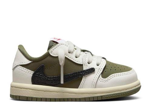 Nike Jordan 1 Retro Low OG SP Travis Scott Medium Olive (TD), Kleding | Heren, Schoenen, Sneakers of Gympen, Overige kleuren, Nieuw