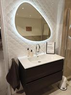 Badmeubel 90cm met 2 laden en spiegel - 12 PKW, Huis en Inrichting, Badkamer | Badkamermeubels, Ophalen, Nieuw, 50 tot 100 cm