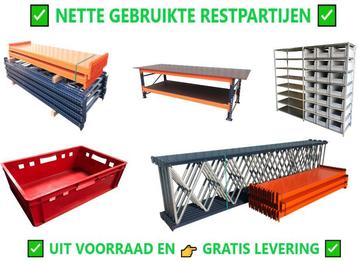 Stelling | Stellingkast | Palletstelling | Legbordstellling beschikbaar voor biedingen
