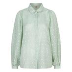 -30% Esqualo  Esqualo Blouse sp24-14025 pistache  maat 42, Kleding | Dames, Blouses en Tunieken, Verzenden, Nieuw, Groen