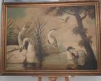 Europese school (XIX) - Paisaje con aves - NO RESERVE, Antiek en Kunst, Kunst | Schilderijen | Klassiek