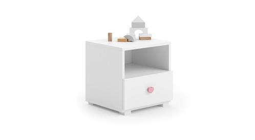 Modern nachtkastje Emi - aanpasbaar en duurzaam - 40,5x37..., Huis en Inrichting, Slaapkamer | Nachtkastjes, Nieuw, Ophalen of Verzenden