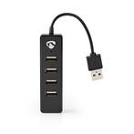 USB A hub | Nedis (USB A naar 4 x USB A, Busgevoed), Verzenden, Nieuw