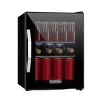 Bierkoelkast Drankkoelkast Mini Koelkast Koeler Zwart 35L, Witgoed en Apparatuur, Koelkasten en IJskasten, Zonder vriesvak, Refurbished