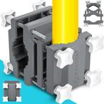 KESSER® Universele Parasolhouder - Ø38mm-Ø48mm - Lichtgrijs, Tuin en Terras, Parasols, Verzenden, Zo goed als nieuw