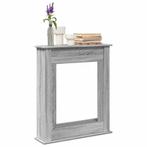 vidaXL Haardombouw 75x20x87,5 cm bewerkt hout grijs sonoma, Verzenden, Nieuw