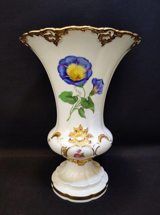 Meissen - E. A. Leuteritz - Vaas - Pronkvaas/Kratervaas, Antiek en Kunst, Antiek | Glas en Kristal