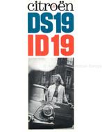 1963 CITROEN DS-19 / ID-19 BROCHURE ENGELS (USA), Boeken, Auto's | Folders en Tijdschriften, Nieuw, Author