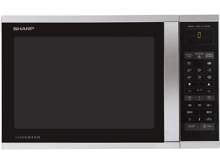 Sharp -  Combimagnetron 1050 W - Inhoud 40 L, Witgoed en Apparatuur, Magnetrons, 45 tot 60 cm, Vrijstaand, Draaiplateau, Nieuw