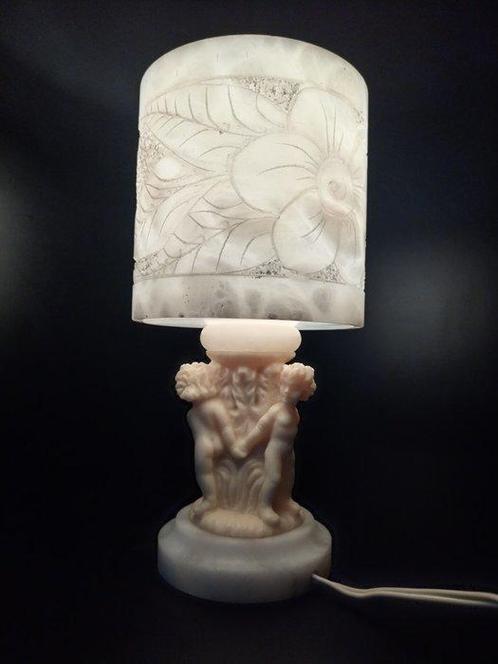 Lamp - Albast, Antiek en Kunst, Curiosa en Brocante