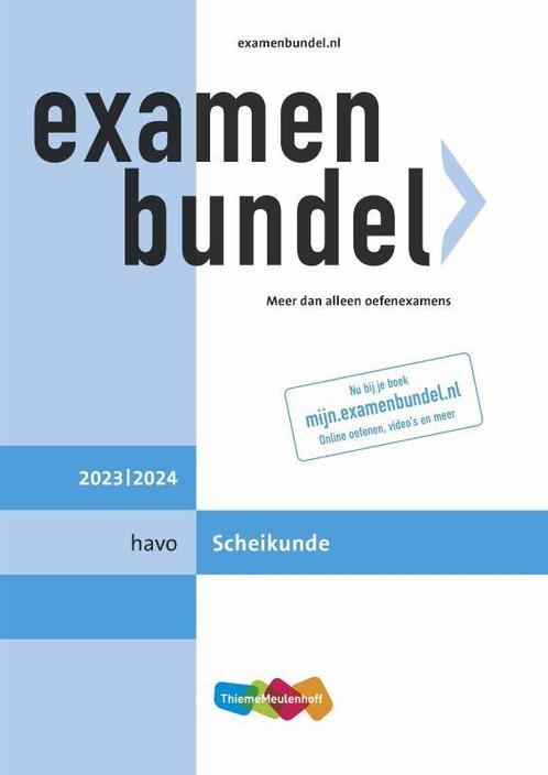 Examenbundel havo Scheikunde 20232024 9789006648478, Boeken, Studieboeken en Cursussen, Zo goed als nieuw, Verzenden