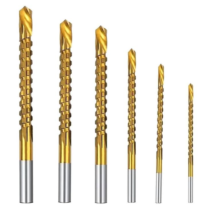 Borenset - Frees Boren - Boorset met Titanium Coating HSS -, Doe-het-zelf en Verbouw, Gereedschap | Handgereedschap, Nieuw, Verzenden