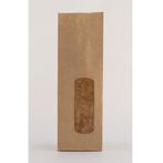 Blokbodemzak Papier Kraft 70 + 40 x 200mm 50st., Verzenden, Nieuw
