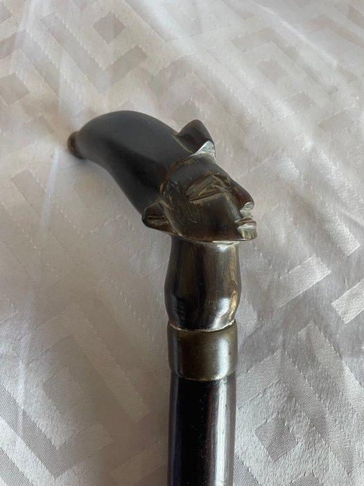 Wandelstok - Hoorn, Hout, Antiek en Kunst, Curiosa en Brocante