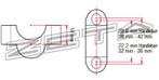 Zeta stuurverhoger voor 28,6mm stuur ( hoogte 14mm ), Motoren, Verzenden, Nieuw