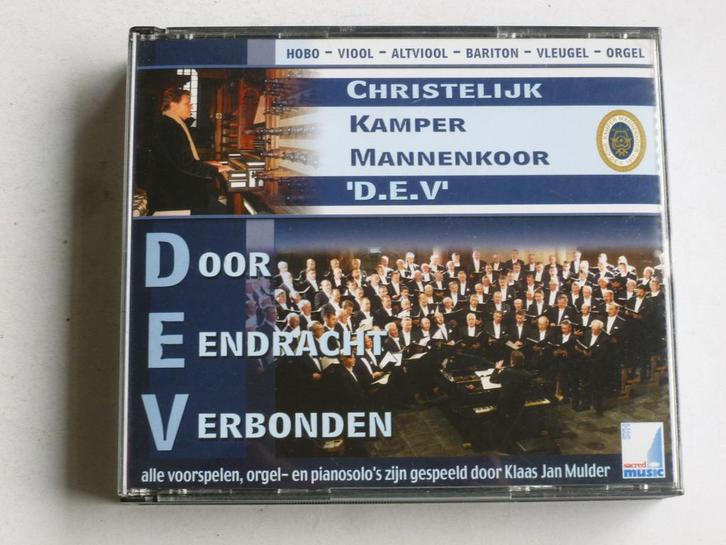 Door Eendracht Verbonden - Klaas Jan Mulder, van Putten (2 C, Cd's en Dvd's, Cd's | Religie en Gospel, Zo goed als nieuw, Verzenden