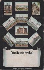 DEN HELDER - Meerluik Groete uit Den Helder, Verzamelen, Ansichtkaarten | Nederland, Gelopen, Verzenden