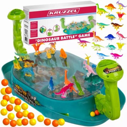 Kruzzel Arcade Game Dinosaur Battle - Competitief Kinde..., Kinderen en Baby's, Speelgoed | Overig, Nieuw, Ophalen of Verzenden