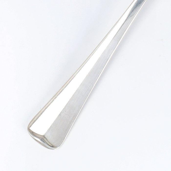 Juwelier Lyppens - Amsterdam - Groente serveerlepel - Haags, Antiek en Kunst, Antiek | Goud en Zilver