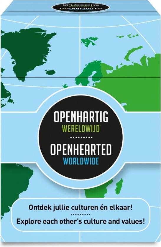 Openhartig - Wereldwijd | Open Up! - Gespreksstarters, Hobby en Vrije tijd, Gezelschapsspellen | Kaartspellen, Nieuw, Verzenden