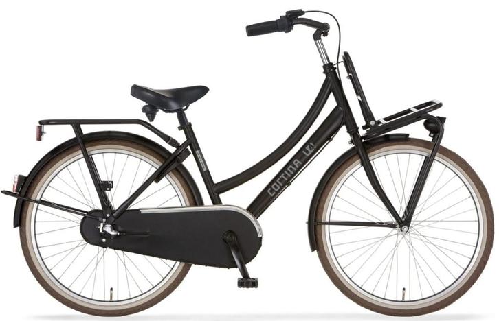 Cortina U4 Transport Mini meisjesfiets 26 3-speed Jet Black, Fietsen en Brommers, Fietsen | Kinderfietsjes, Nieuw, Verzenden
