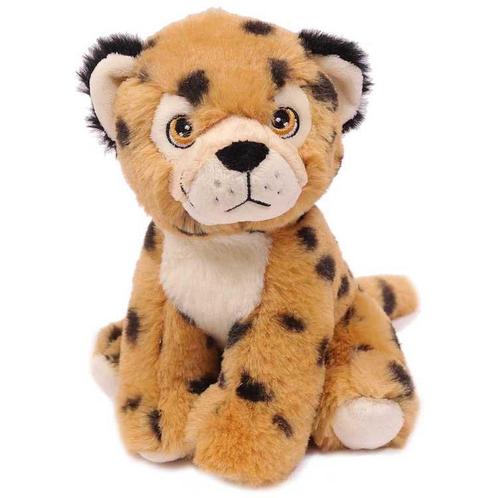 Superzachte Eco Knuffel met geborduurde oogjes - Cheeta zitt, Kinderen en Baby's, Speelgoed | Knuffels en Pluche, Nieuw, Ophalen of Verzenden