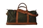 Echt leder met canvas MONTANA weekendtas, Sieraden, Tassen en Uiterlijk, Tassen | Reistassen en Weekendtassen, Verzenden, Nieuw