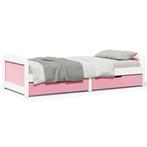 vidaXL Slaapbank met 2 lades zonder matras IRUN 90x200 cm, 90 cm, Eenpersoons, Verzenden, Nieuw