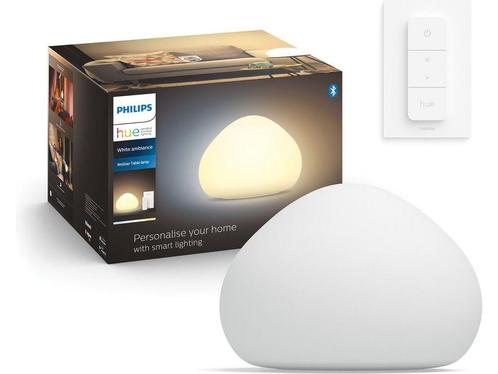 Philips Hue Wellner Tafellamp - warm tot koelwit licht - E27, Huis en Inrichting, Woonaccessoires | Overige, Zo goed als nieuw