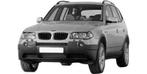 BMW X3 E83 2004-2006 Witte knipl. Koplamp Links (Koplampen), Nieuw, Verzenden