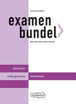 Examenbundel vmbo gtmavo Nederlands 20192020 9789006691061, Boeken, Schoolboeken, Zo goed als nieuw, Verzenden