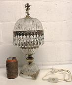 Lamp - Verguld messing - Kristallen Paleislamp
