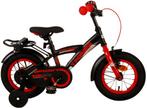 Volare Thombike Kinderfiets - Jongens - 12 inch - Zwart Rood, Fietsen en Brommers, Fietsen | Kinderfietsjes, Overige merken, Zijwieltjes