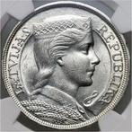 Letland. Republic. 5 Lati 1932 - NGC MS61