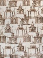 PAGODE DORIENTE -5,90 × 1,50 Elegante Fluweel in