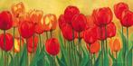 Kunstdruk Marianne Bernhardt - Frühlingsgarten 100x50cm, Verzenden, Nieuw