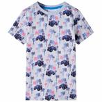 vidaXL Kindershirt 104 gemêleerd grijs, Verzenden, Nieuw